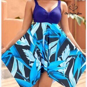 Bucota Tankini Swimdress Swimsuit 4XL